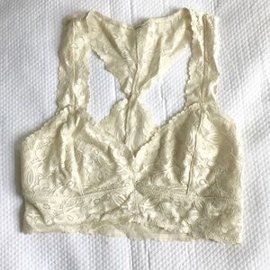 Free people bralette ivory